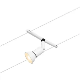 Paulmann CorDuo Seilsystem Salt Einzelspot GU5,3 max. 10W 12V Weiß matt Chrom