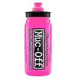 Muc-Off Elite Fly Wasserflasche Pink, 550 ml – Leichte, BPA-freie Trinkflasche Sport – Trinkflasche mit Ergonomischem Verschluss für Leichten Wasserfluss - 100 % Recycelbar