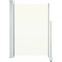 VidaXL Ausziehbare Seitenmarkise 120x300 cm Creme