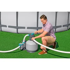BESTWAY Flowclear Sandfilteranlage mit Zeitschaltuhr 6.056 l/h 230 W (2025)
