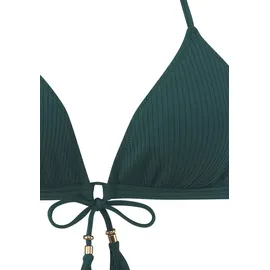 ELBSAND Triangel-Bikini Damen Grün 42 Cup A/B