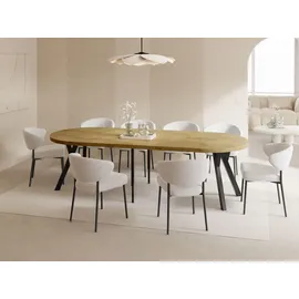 WFL GROUP Twixy Ø 100-250 cm braun