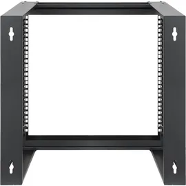 Intellinet Network Solutions Wandschrank 19" Open Frame 2 Stangen Flat Pack 9U Schwarz