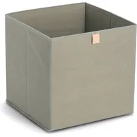 Zeller Aufbewahrungsbox Vlies khaki, ca. 32 x 32 x