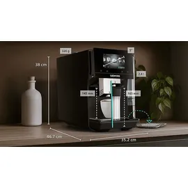 Siemens EQ700 iAroma TP723E09 Klavierlack schwarz
