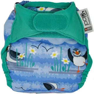 Pop-in Windel für Neugeborene, blauer Papageientaucher