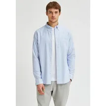 Selected Langarmhemd Blau XXL