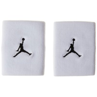 Jordan Nike Jordan Jumpman Schweißband, White/Black, 1size