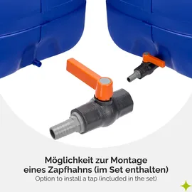 Garronda Wassertank 280 l blau