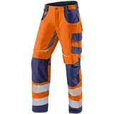 Kübler Sommerhose REFLECTIQ PSA 2 warnorange/dunkelblau Form 2407 Größe 28