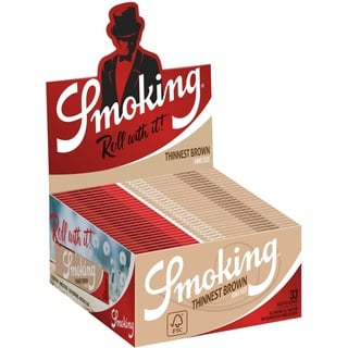 Smoking Smoking Papier King Size Thinnest Brown