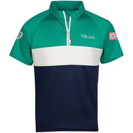 TROLLKIDS Fahrradshirt "Trondheim" in Grün - 98