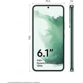 Samsung Galaxy S22 5G 8 GB RAM 128 GB Green