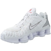 Nike Shox TL White / White / Metallic Silver / Max Orange 42,5