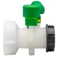 stabilo-sanitär IBC Klappenhahn S75x6 IG Absperrventil grün