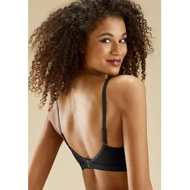 PETITE FLEUR Bralette-BH Damen 2xweiß+1xschwarz Gr.70A