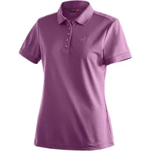 Maier Sports Ulrike Kurzarm-poloshirt - Bruised Boysenberry - 40