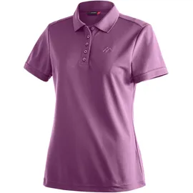 Maier Sports Ulrike Kurzarm-poloshirt - Bruised Boysenberry - 40