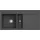Villeroy & Boch Subway 60 flat links graphite + Handbetätigung