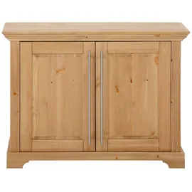 OTTO home Sideboard OTTO HOME "Melissa", beige (natur), B:94cm H:70cm T:39cm, FSC-zertifiziertes Massivholz, Sideboards, Sideboard, Kommode im klassischen Landhausstil, Massivholz, FSC, Breite 94 cm