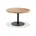 Klapptisch rund 125 cm rund HPL Beton-Design