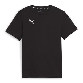 Puma teamGOAL Casuals T-Shirt Jungen 03 black/white 152