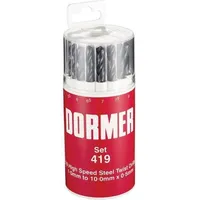 Dormer Spiralbohrersatz A191 DIN 338 Typ N Nenn-Ø 1-10x0,5