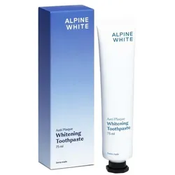 Alpine White Whitening Toothpaste Anti Plaque | Aufhellende Zahnpasta Paste 75 ml