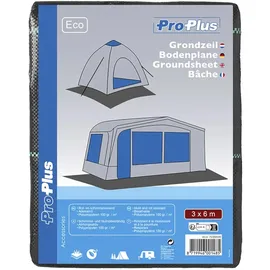 PRO PLUS Schutzplane für Vorzelt Teppich 3x6m – Zeltunterlage als Abdeckplane Gewebeplane Camping für Wohnwagen Vorzeltteppiche 2025