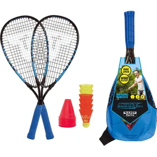 Talbot Torro *Speedbadminton Set SPEED 6600 im Slingbag black/blue,