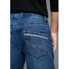 Bruno Banani Loose-fit-Jeans Blau 140