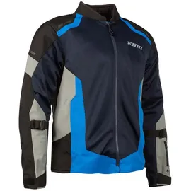Klim Induction Textiljacke - Dunkelblau/Blau/Hellgrau/Schwarz - L