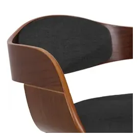 CLP Kingston Stoff dunkelgrau/walnuss