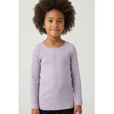 NAME IT Mädchen, Nmfkab LS TOP Noos, lavender gray, 104 cm - 104