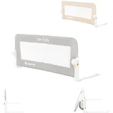 KIKKABOO Bettschutzgitter I am safe 102 x 35 x 42 cm grau