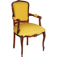 DELAVITA Armlehnstuhl »Stühle Federica«, 1 St., Baumwolle-Polyester, Breite 60