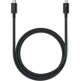 Satechi Thunderbolt 4 Pro Kabel USB-C Stecker USB-C Stecker 1 m Schwarz/Silber