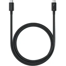 Satechi Thunderbolt 4 Pro Kabel USB-C Stecker USB-C Stecker 1 m Schwarz/Silber