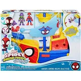 Marvel Spidey and His Amazing Friends Water-Webs Bubble Pirate Ship mit 2 Figuren