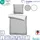 cloudcomfort Basic Wendebettwäsche hellgrau/weiß 135 x 200 cm + 80 x 80 cm