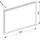 Keuco Royal Lumos 900x650x60mm, 57 W, Licht einst, si-elox