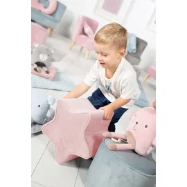 roba Kinderhocker Lil Sofa Sternform mauve