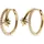 Guido Maria Kretschmer Jewellery Creolen vergoldet 89219981 Gelbgold 375