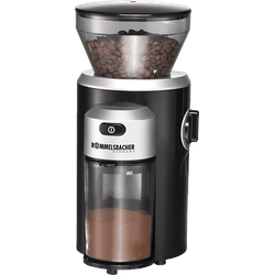 ROMMELSBACHER EKM 300 Kaffeemühle Schwarz/Silber 150 Watt, Edelstahl-Kegelmahlwerk