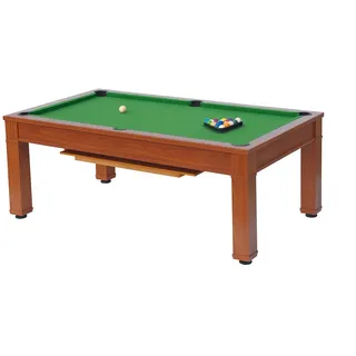 1a-sports Billardtisch "Comedor" 6ft inkl. 2-teiliger Abdeckplatte von JOHN WEST