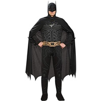 Rubie's 3 880671 XL - Deluxe Batman Erwachsene Kostüm, Größe XL, Schwarz