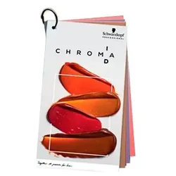Schwarzkopf ChromaID gedruckte Farbkarte