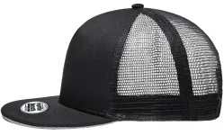 myrtle® beach Pro Trucker-Cap Mesh 5 Panel, black/light-grey 1 Stück, Farbe: black/light-grey