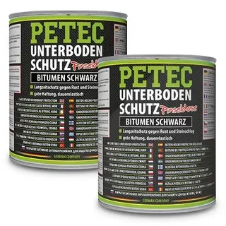 Petec Unterbodenschutz Bitumen Pinseldose 1 l
