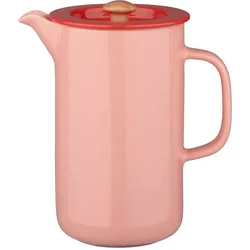 Marimekko - Oiva French Press Kaffeebereiter, salmon red